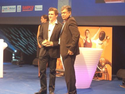 Matthieu Rosset Rhône d'or meilleurs sportifs année 2012